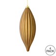 thumbnail image 2 of Vickerman M183276M 8 in. Mocha Matte Line Finial Ornament  4 per Bag, 2 of 3