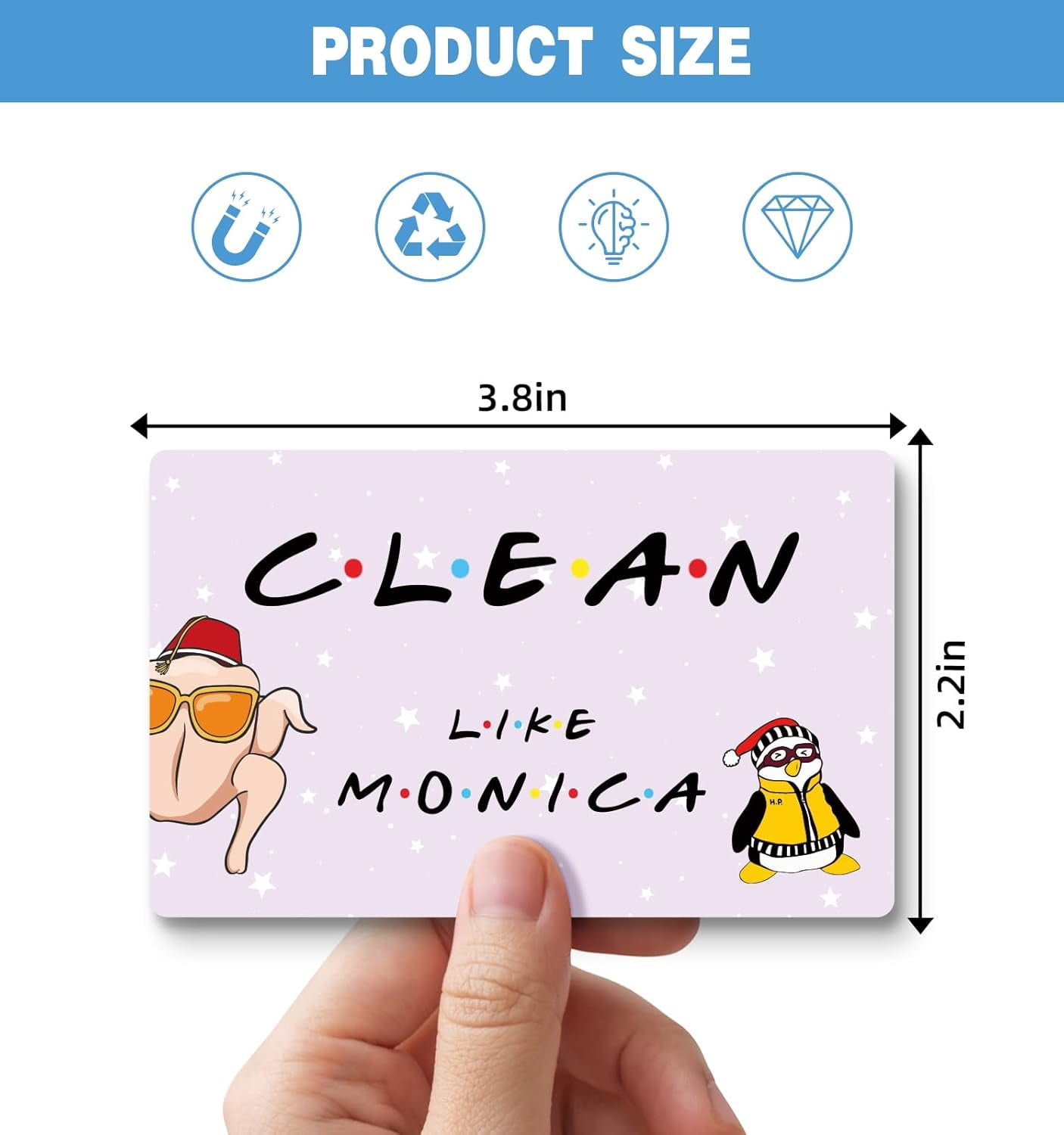 Funny Friends TV Show Dishwasher Magnet, Washing Machine Magnet Flip, Friends TV Show Merchandise Clean Dirty Sign for Dishwasher