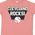 thumbnail image 4 of Inktastic Cleveland Rocks with Baseball Boys or Girls Toddler T-Shirt, 4 of 5