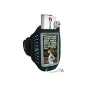 Armpocket Racer Armband (fits up to 5.5" Phone) - Black/Silver