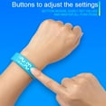 thumbnail image 5 of Non-Bluetooth Fitness Tracker Watch Pedometer Digital Step Counter Calorie Counter Distance Activity Tracker Alarm LED Fitness Watch IP65 Water Resistance, 5 of 12