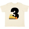 thumbnail image 3 of Inktastic 3rd Birthday Construction Truck Bulldozer Boys Toddler T-Shirt, 3 of 5