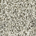 thumbnail image 2 of Miyuki Delica Seed Beads – Size 11/0 (1.6 mm), DB2363, Opq Antique White, 7.2 g, Approx. 1440 Beads, 2 of 7