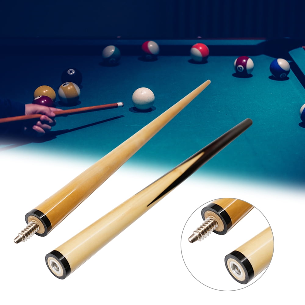 48'' 2-Piece Children Wood Jointed Snooker Pool Cue Stick For Billiards Sport 
