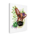 thumbnail image 2 of Trademark Fine Art 'The Garden Sign Fox' Canvas Art by Sheena Pike Art And Illustration, 2 of 3