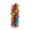 Multicolor, variant on Brown, Green & Burgundy Shatterproof Christmas Ornaments, 50 Count, by Holiday Time
