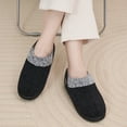 thumbnail image 6 of Ablanczoom Women Slippers Comfy Memory Foam Houses Slippers Fuzzy Indoor Outdoor No-slip Winter Shoes, 6 of 7