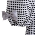 thumbnail image 6 of Richie House Girls' Classic Plaid Dress with Bows at Cuff RH2074, 6 of 7