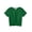 Forest Green, variant on Girls Casual Short-Sleeve T-Shirt Cute Print Twist Front Summer Blouse for Girls Tunic Tee Tops