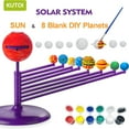 thumbnail image 4 of CNKOO Solar System Model Science Kit for Kids and Teens Astronomy Planet Model Stem Toys with with Planet DIY Space Planet Discovery Toy with Paint and Brushes, 4 of 7