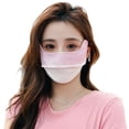 thumbnail image 4 of Mascarilla de protección solar de seda helada con esquinas para los ojos, transpirable, con rubor, estéreo, para verano, para mujer, con protección contra el polvo y los rayos UV, 4 of 4