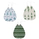 thumbnail image 1 of Pendientes navideños de piel sintética,Pendientes colgantes navideños, 1 of 5