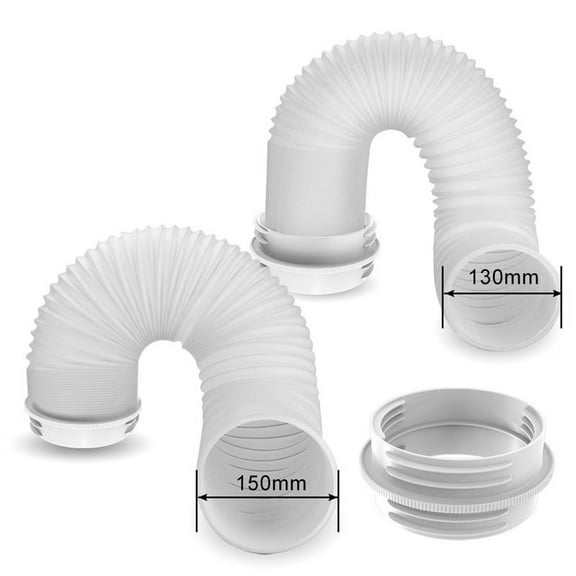 Mobile Air Conditioner Exhaust Pipe Connector 13/15CM Universal Pipe Reducer Ventilation Tube Extension Adapter