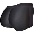 thumbnail image 2 of ToBeInStyle Men's Instant Butt Booster Enhancing Padded Lifting Boxer Briefs - Black - X-Large, 2 of 7