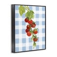 thumbnail image 2 of Stupell Industries Farmhouse Vine Ripe Tomatoes on Plaid Black Framed Giclee Art, 11 x 14, by Lanie Loreth, 2 of 8