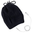 thumbnail image 4 of Fesfesfes USB Heated Knitted Hat And Neck Gaiter Set Winter Warm Heat Up Hat Dual Purpose Scarf Heating Circle Loop Scarf For Men And Women, 4 of 9