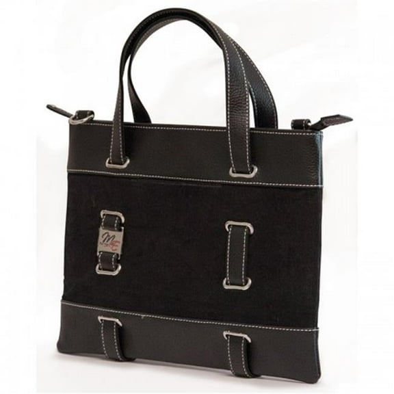 Corduroy Tablet Tote - Black - 11 in.