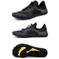 thumbnail image 4 of DQrwqpou Zapatos Senderismo Forrados Piel Zapatos Escalada Cómodos Zapatos Trekking Invierno (Negro 44), 4 of 9