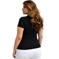 thumbnail image 2 of Playera talla extra, modelo 9001-37 (negro) negro 42 Roman Fashion Playera 9001-37, 2 of 4
