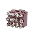 thumbnail image 3 of Unique Bargains 4PDT Lacthing Rocker Toggle Switch AC10A 380V 15A 250V 12P ON/ON Metal Bat 2pcs, 3 of 3