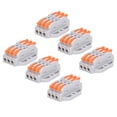thumbnail image 1 of Tuerca de conector de cable de palanca terminal de conexión rápida Tratamiento de galvanoplastia confiable y seguro para cables eléctricos ANGGREK Otros, 1 of 8