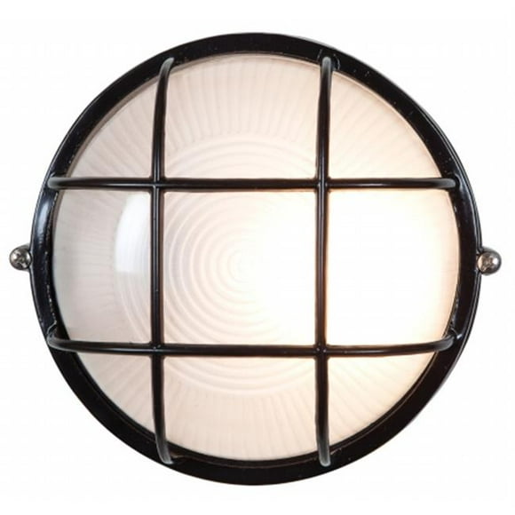 Access Lighting 20296-BL-FST Nauticus 1 Cloison Légère pour Emplacement Humide - Noir
