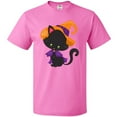thumbnail image 3 of Inktastic Halloween Cat, Cute Cat, Black Cat, Witch Hat T-Shirt, 3 of 5
