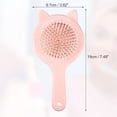 thumbnail image 2 of Unique Bargains 1pc Women Cat's Ears Airbag Hair Comb for Straight Curly Thick Wet Hair Pink ABS TPR, 2 of 6