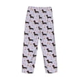 thumbnail image 5 of Goofa Dachshund Dog Printed Soft Pajama Pants for Men, Wide Leg Comfy Casual Lounge Yoga Pants-XX-Large, 5 of 9