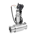 thumbnail image 1 of Water Flow Meter, High Accuracy SS304 Clamp Sensor, Pulse Signal Hydraulic Liquid Fuel Milk Alcohol Beer Flowmeter ,Low Power Consumption, 1 of 6