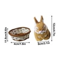 thumbnail image 3 of Matoen Simulation d'Animaux Simulation Petit Artisanat Couché, 3 of 5