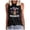 0526liBlack, variant on Womens 4th of July Loose Tank Tops Summer I Am Just Hear for the Wieners Letter Printed Sleeveless Tops Causal Crew Neck Graphic Tshirts 0526liWhite S
