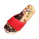 thumbnail image 5 of 2x Sandalias de masaje de pies antideslizantes con adoquines, zapatillas de baño multiusos 245mm rojo, 5 of 9