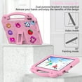 thumbnail image 4 of Feishell Kids-Friendly Case for iPad 10th Generation 10.9 Inch 2022,Shockproof Foldable Kickstand EVA Foam Cover with Handle Lightweight Protective Case,Pink, 4 of 8