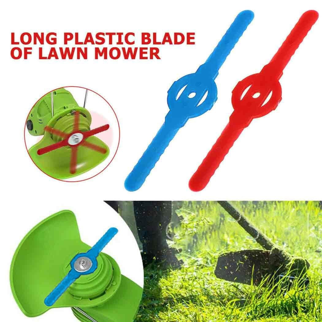 5Pcs Strimmer Brush Cutter Trimmer Blade Lawn Mower Garden Grass Head Replace 