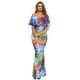 thumbnail image 2 of ABPHQTO Vestido largo con hombros descubiertos y estampado tropical para mujer, 2 of 5