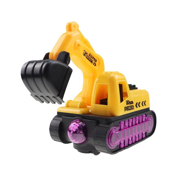 Iumwxz Xmas Gifts Excavator Toy Boy Flash Music Toy Car Universal Engineering Toys Christmas Gifts home decor christmas clearance outdoors indoor