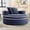 Blue, variant on Round Sofa Bed with Memory Foam Sectional Couches for Living Room, Cloud Couch with three pillows, Blue