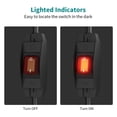 thumbnail image 4 of FIRMERST 1875W Outdoor Extension Cord with Waterproof Switch 6 Feet,2 Pack, 4 of 7