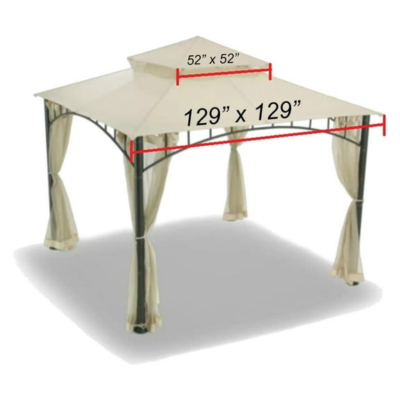 Replacement Canopy for Target Madaga Gazebo, Beige