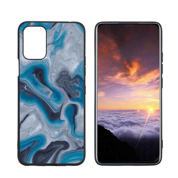Compatible with LG K42 Phone Case, Marble-153 Case Men Women, Flexible Silicone Shockproof Case for LG K42