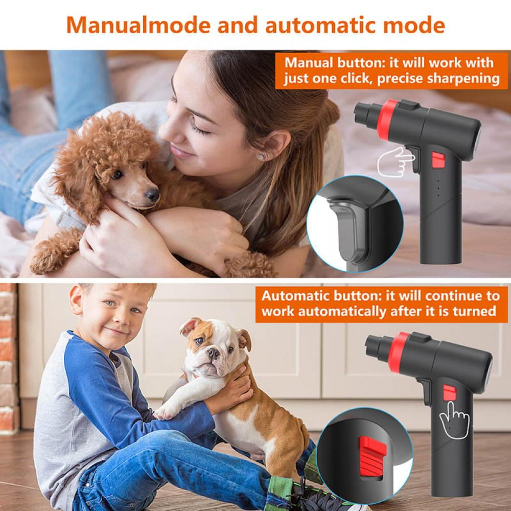 Amazon.com: Battery Powered Safe Automatic Electric Pet Nail Clippers  Trimmer Dog Cat Gentle Claw Paw Care Grinder Grooming Drill File Kit Nail  Gentle Filing Wheel Shedding Manicure Pedicure Tool Set