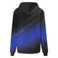 thumbnail image 4 of Sentmoon Essentiels Chandails à Capuche pour Femmes Dégradé avec Poches Chandail en Molleton pour Femmes, Chandails à Manches Longues Mode Surdimensionnés Col Rond pour Femmes Hauts pour Femmes Offres du Jour Prime Aujourd'hui 2024 Bleu XXXXXL, 4 of 4