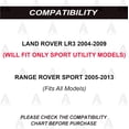 thumbnail image 2 of AUTOACER Suspension Kit 20 Pcs - Front & Rear Control Arm Bushings, Ball Joints & Rear Knuckle Bushings for LR3 Sport Utility Models 2004-2009, RangeRover Sport 2005-2013, OEM RGX500211, RGX500111, 2 of 9