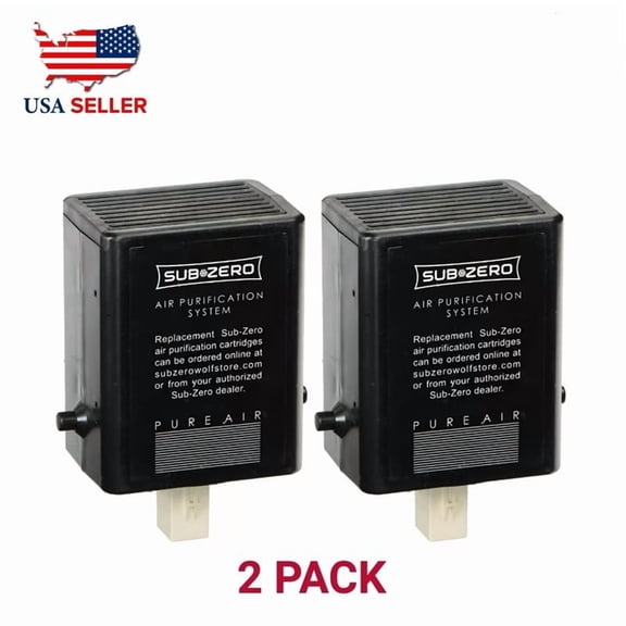 Sub-Zero 7007067 7042798 Refrigerator Air Purification Cartridge Pack of 2