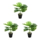 thumbnail image 2 of Inteprter ABS Tortuga en Maceta Plantas Falsas Bajo Mantenimiento JH5477, 2 of 6