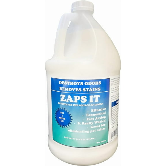 Zaps It! Ultra Concentrated Pet Odor & Stain Neutralizer - Gallon Size