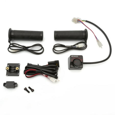 Kimpex Handlebar Grip - Kimpex 13.5 V Handlebar Grip Heater Kit 165137 Black #165137