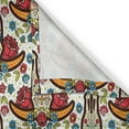 thumbnail image 4 of Ambesonne Ethnic Valance Pack of 2, Mexican Folk Animal Skull, 54"X18", Multicolor, 4 of 5