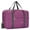 Thick Dark Purple, variant on Lightweight Foldable Duffel Bags for Spirit Airlines Personal Item Bag 18x14x8 Underseat Carry on Waterproof Travel Tote Handbag with Shoulder Strap